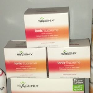 Ionix Supreme Isagenix 87packets. Not expired